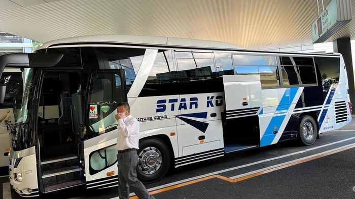 Potret bus-bus di Jepang