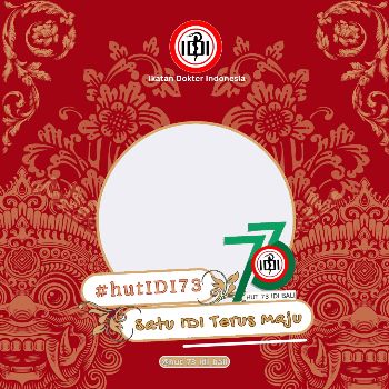 Twibbon Hari Dokter Nasional-HUT IDI 2023