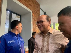 Wamen BUMN Rosan Roeslani Bertemu AHY, Bahas Apa?