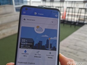 Aplikasi Prakiraan Cuaca Sering Meleset, Bukan dari BMKG