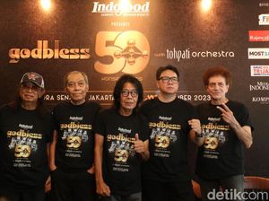 God Bless Akan Tampil dengan Semangat Muda di Konser Emas 50 Tahun
