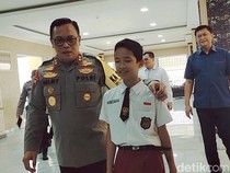 Gagalkan Jambret HP, Siswa SD Dapat Hadiah dari Kapolda Lampung