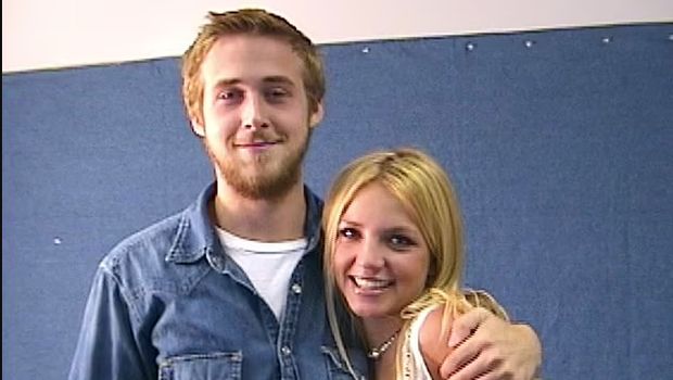 Foto kebersamaan Britney Spears dan Ryan Gosling saat audisi The Notebook.