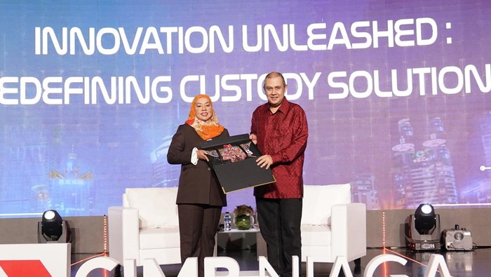 CIMB Niaga Luncurkan Sistem Kustodian Berskala Internasional Bank CIMB Niaga meluncurkan Sistem Kustodian Baru yang mengusung tema “Innovation Unleashed: Redefining Custody Solutions”, di Jakarta.