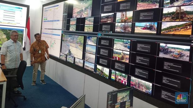 Digital Innovation Centre (DICE) Wilayah Kerja (WK) Rokan, Pertamina Hulu Rokan (PHR). (CNBC Indonesia/Pratama Guitarra)