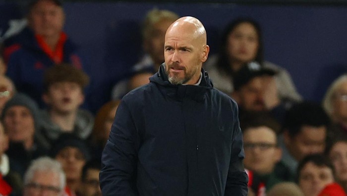 Soccer Football - Champions League - Group A - Manchester United v FC Copenhagen - Old Trafford, Manchester, Britain - October 24, 2023 Manchester United manager Erik ten Hag REUTERS/Molly Darlington