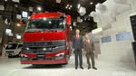 Fuso di JMS 2023: eCanter Baru, Truk Segede Gaban, Ganti Baterai Truk Kayak Isi Bensin