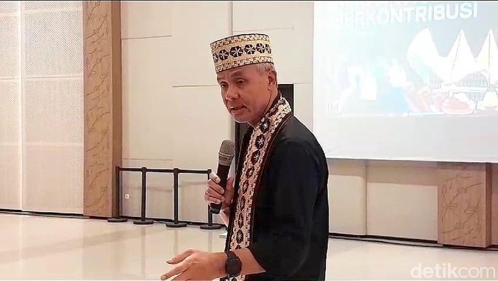 Ganjar Pranowo safari politik di Lampung.