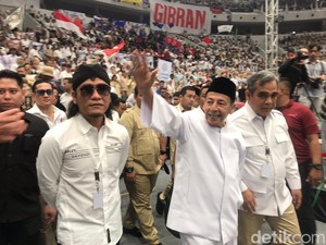 Habib Luthfi, Wiranto hingga Gus Miftah Ikut Sambut Prabowo-Gibran