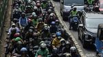Jalan Sultan Agung Manggarai Macet Jelang Pendaftaran Prabowo-Gibran