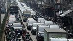 Jalan Sultan Agung Manggarai Macet Jelang Pendaftaran Prabowo-Gibran