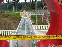 Seluruh Jembatan Kaca di Banyumas Ditutup Imbas Insiden di The Geong