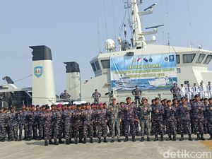 Adu Kapal Canggih, Latihan Bareng Angkatan Laut RI-Australia Ditutup