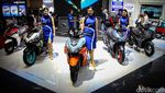 Mejeng di IMOS 2023, Yamaha Aerox Tampil Lebih Fresh!