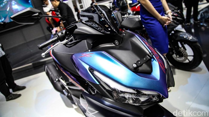 Mejeng di IMOS 2023, Yamaha Aerox Tampil Lebih Fresh!
