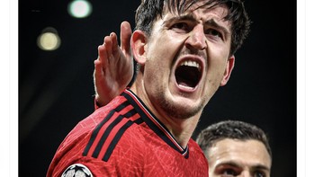 Maguire pantas diapresiasi. Foto: Twitter