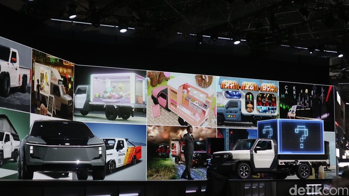 Mobil konsep Toyota di Japan Mobility Show 2023.
