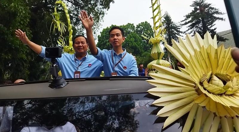 Prabowo dan Gibran (Kurniawan/detikcom)