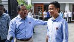 Prabowo-Gibran Kompak Berbaju Biru Jelang Pendaftaran Pilpres 2024