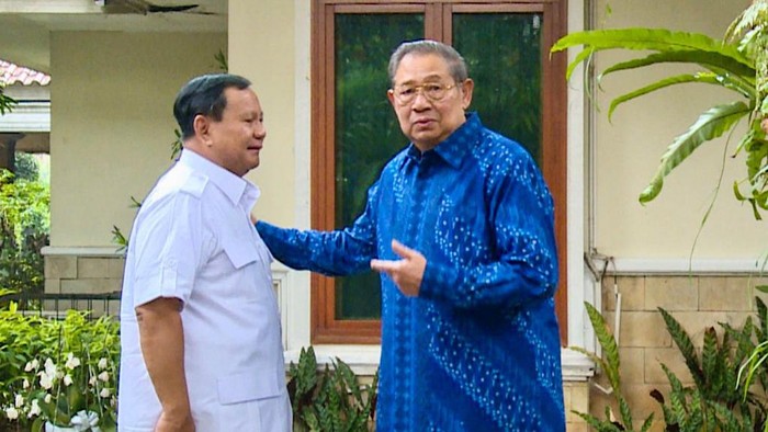 Prabowo minta doa restu ke SBY sebelum mendaftar ke KPU (dok Istimewa)