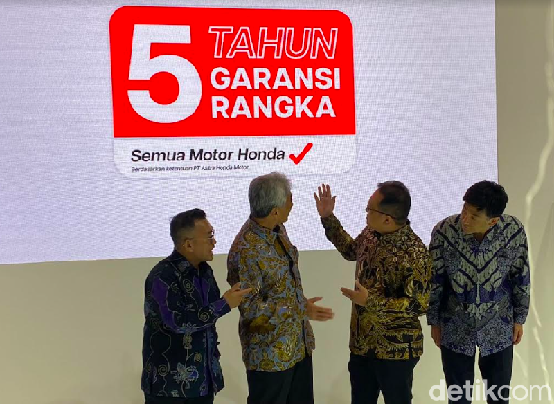 Rangka Esaf Kini bergaransi 5 tahun.