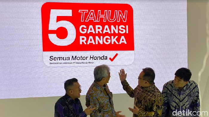 Rangka Esaf Kini bergaransi 5 tahun.