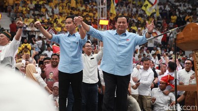 Resmi Deklarasi, Prabowo-Gibran Mohon Doa Restu Rakyat Indonesia