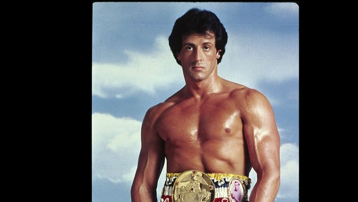 Rocky III Penampilan Sylvester Stallone sebagai Rocky Balboa.