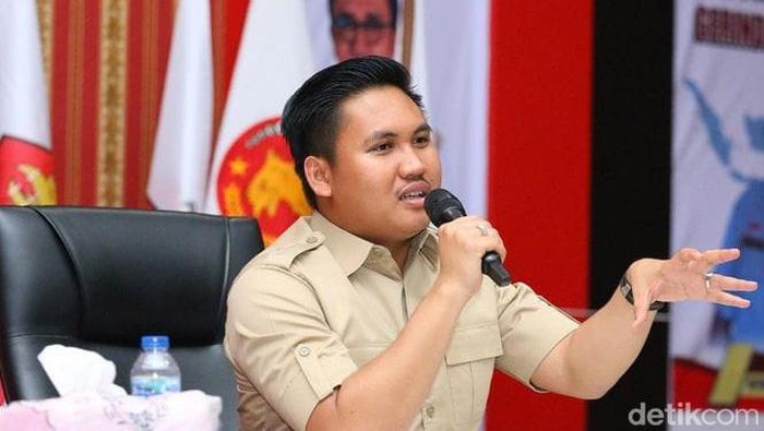 Sekretaris DPC Gerindra Banyuasin Noor Ishmatuddin.