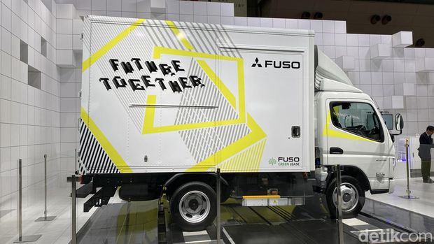 Sistem swap battery Fuso eCanter