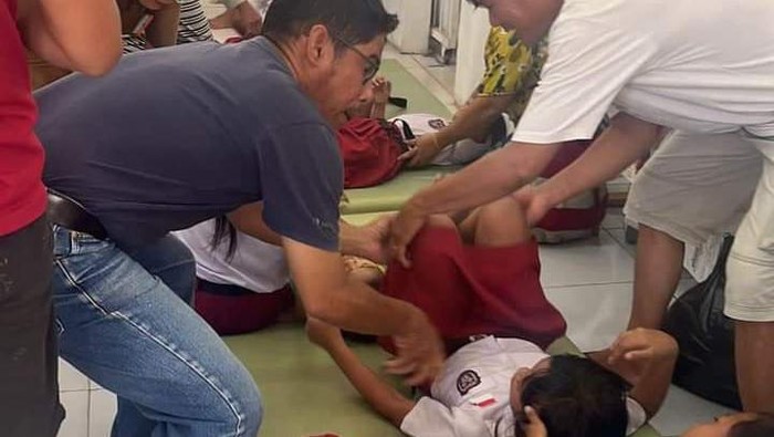 Siswa SD di Bolaang Mongondow, Sulut keracunan makanan. Siswa SD di Bolaang Mongondow, Sulut keracunan makanan.