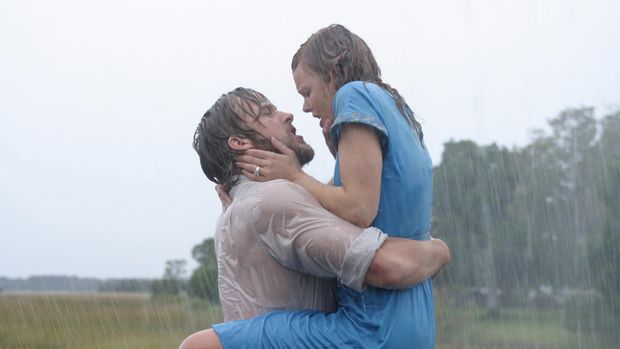 Cuplikan adegan dalam film The Notebook (2004).
