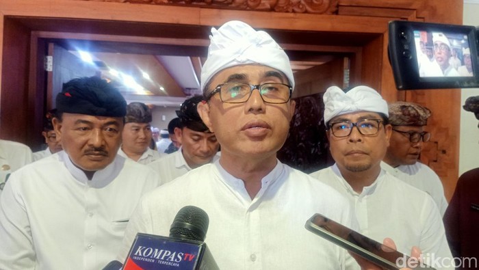 Wali Kota Denpasar I Gusti Ngurah Jaya Negara saat ditemui pada Rabu (25/10/2023) di Mall Pelayanan Publik Kota Denpasar, Jalan Majapahit No.1 Denpasar, Bali. (Ni Made Lastri Karsiani Putri-detikBali)