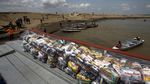 Korban Kekeringan Sungai Amazon Terima Pasokan Air dan Makanan