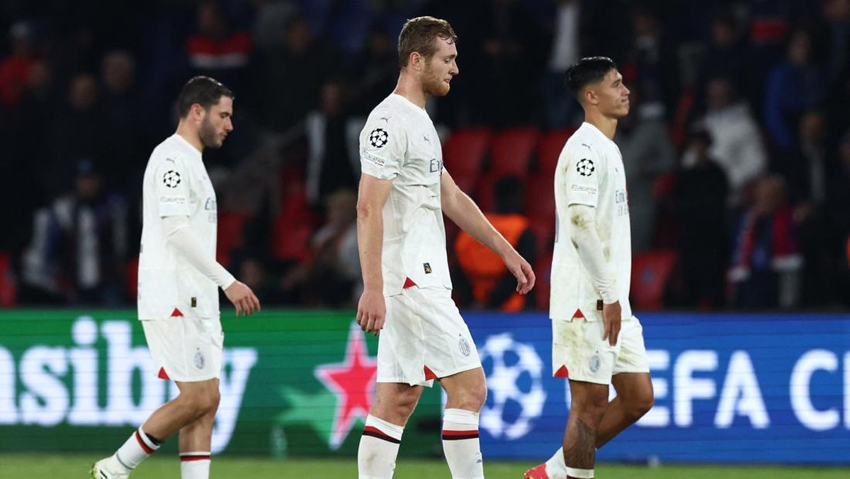 AC Milan catatkan rekor buruk usai gagal bikin gol lagi di Liga Champions (REUTERS/STEPHANIE LECOCQ)