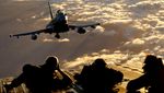 Atraksi Manuver Pesawat Tempur AU Spanyol di Militer Ocean Sky 2023