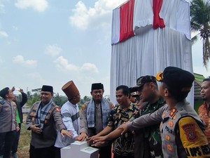 Bahagianya Warga Ciamis Dapat Bantuan Sumur Bor dari Operasi NCS Polri