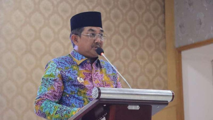 Bupati Tanjung Jabung Barat Jambi Anwar Sadat .