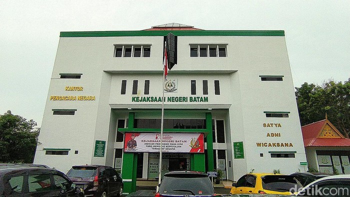 Gedung Kejari Batam. (Alamudin Hamapu/detikSumut)