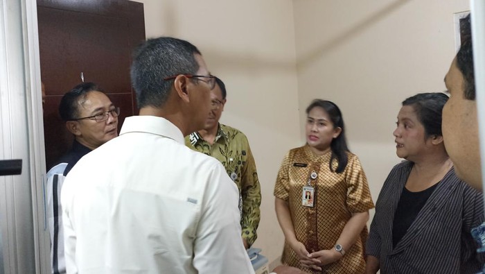 Heru Budi Temui Warga Kampung Bayam (Tiara-detikcom)