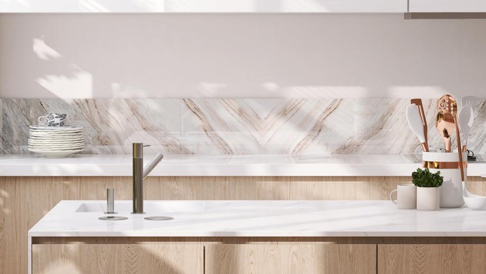 Ilustrasi architectural marble.