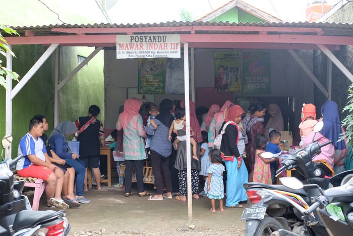 Ilustrasi Posyandu Mawar Indah
