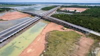 Hari ini Tol Indralaya-Prabumulih telah diresmikan oleh Presiden Jokowi.  