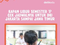 Infografis: Jadwal Libur Semester I untuk DKI Jakarta hingga Jawa Timur