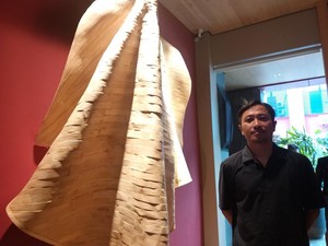 Eksplorasi Terbaru Joko Avianto di Continuum, Seniman yang Lihai Garap Bambu