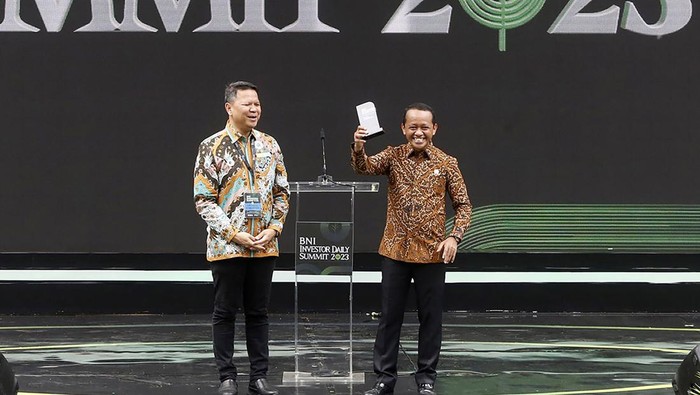 Menteri Investasi/Kepala Badan Koordinasi Penanaman Modal, Bahlil Lahadalia ikut menyampaikan pandangannya mengenai investasi yang ada di Indonesia.