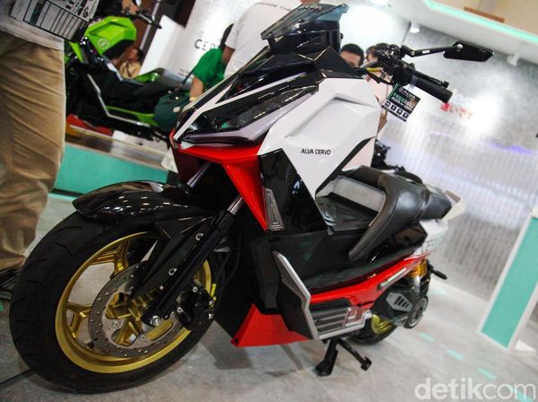 Katros Garage Modif Motor Listrik Alva Cervo, Begini Wujudnya