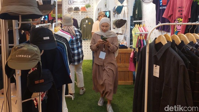 Keramaian pengunjung Trademark Market 2023 yang digelar di Trans Studio Mall Bandung