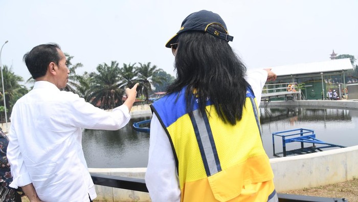 Momen Langka! Baru Kali Ini Jokowi Resmikan Pengelolaan Limbah Momen Langka! Baru Kali Ini Jokowi Resmikan Pengelolaan Limbah