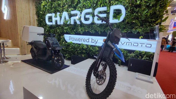 Motor listrik Charged mulai bisa dipesan.